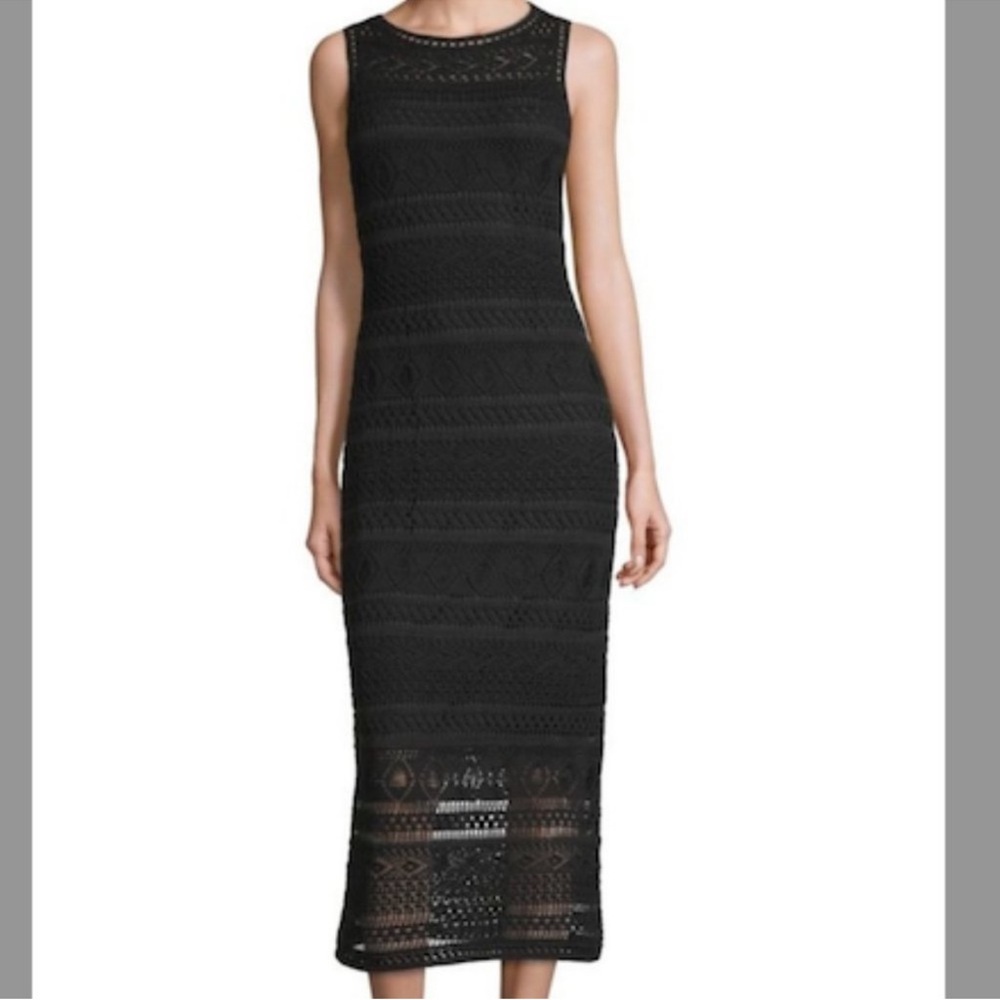 Polo Ralph Lauren Crocheted Cotton Sheath Dress